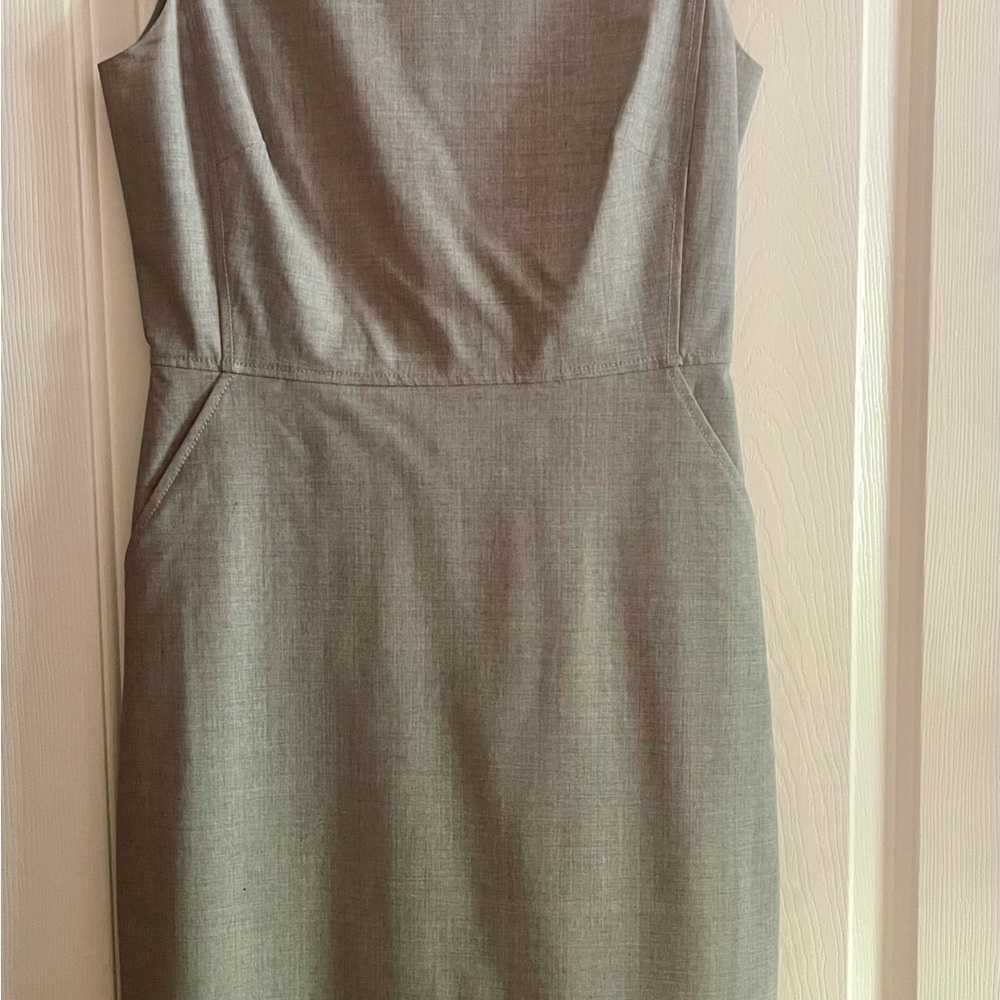 J. Crew Classic Gray Mini Dress